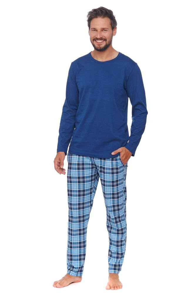 Pánské pyžamo Jones modré Barva: modrá, Velikost: L