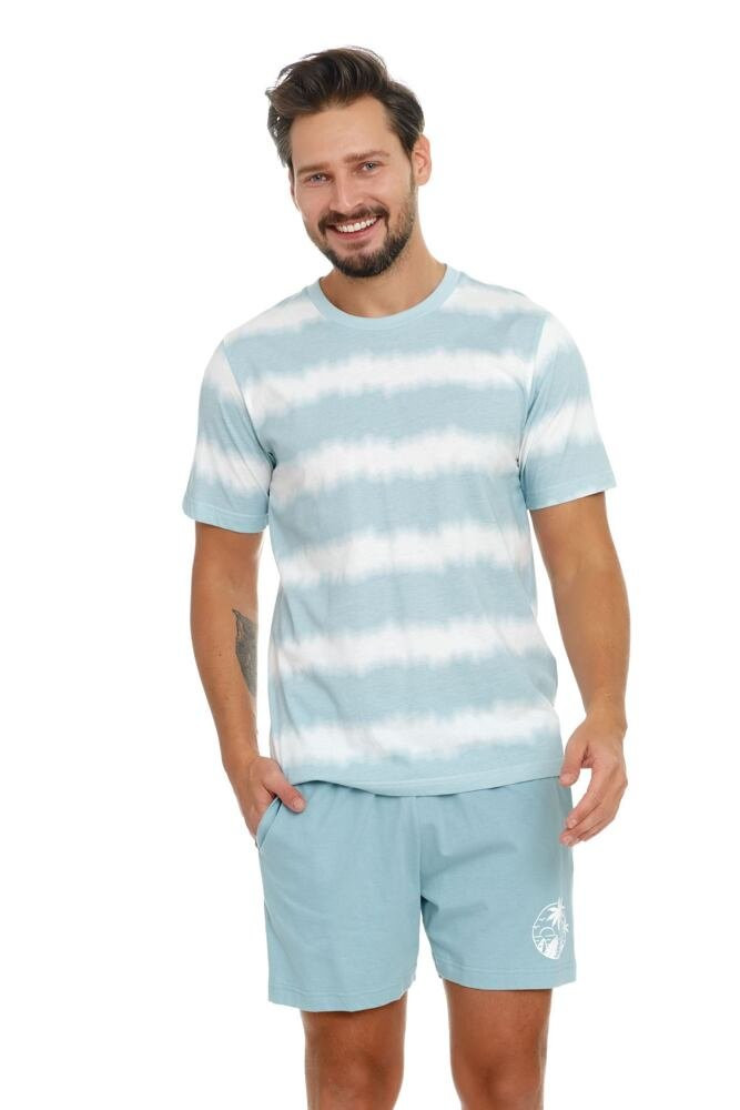 Pánské pyžamo Zen Ombre modré Barva: modrá, Velikost: L