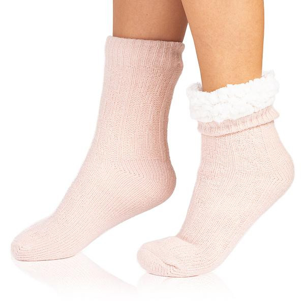 Extrémne teplé ponožky EXTRA WARM SOCKS - BELLINDA - svetloružové 40 - 41