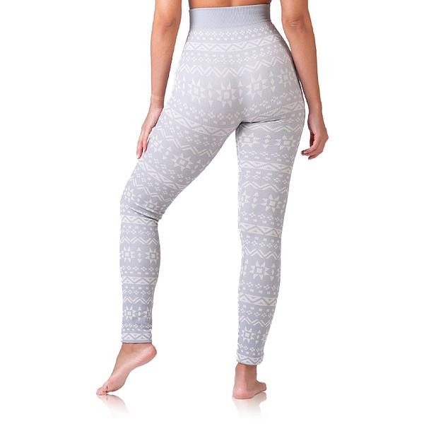 Dámské zimní legíny RELAX & GO CUDDLE LEGGINGS - BELLINDA - šedá L (obrázek 3)