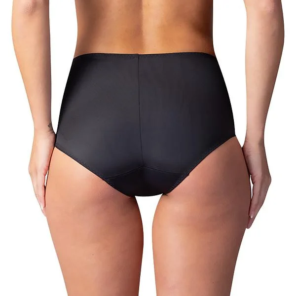 Dámské stahovací kalhotky FLAT TUMMY EFFECT MIDISLIP - BELLINDA - černá XL (obrázek 3)