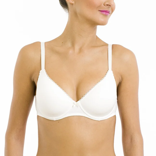 Dámská měkká vyztužená podprsenka PERFECT SOFT BRA - BELLINDA - smetanová 75 B (obrázek 3)