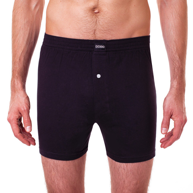 Voľné pánske bavlnené boxerky COTTON BOXER - Bellinda - čierna XL