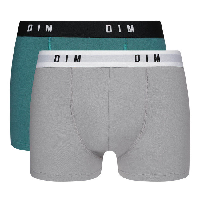 Pánské boxerky 2 ks DIM BOXER ORIGINAL 2x - DIM - zelená XL
