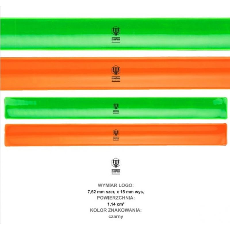 Reflexní samosvorný pás OSO-MFE zelená