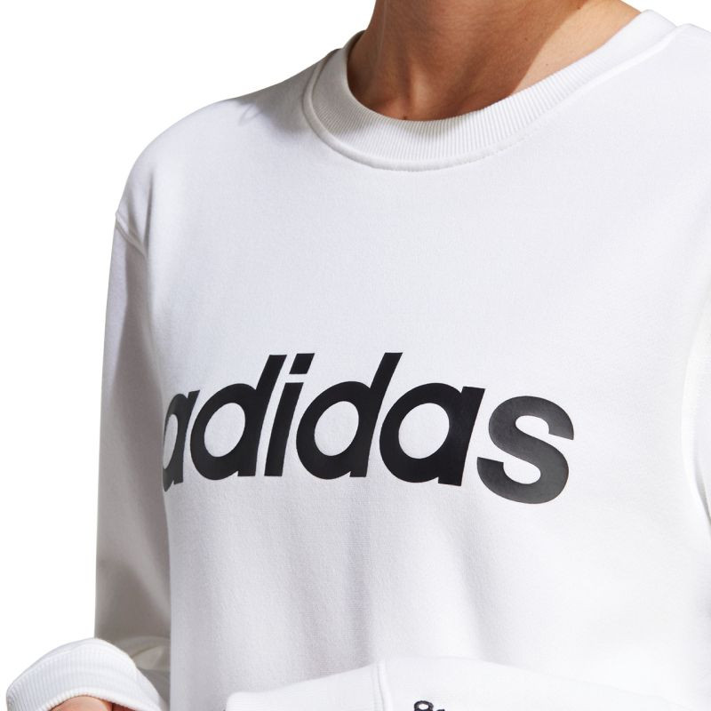 Mikina adidas Essentials Linear French Terry Sweatshirt W IC6879 S (obrázek 17)