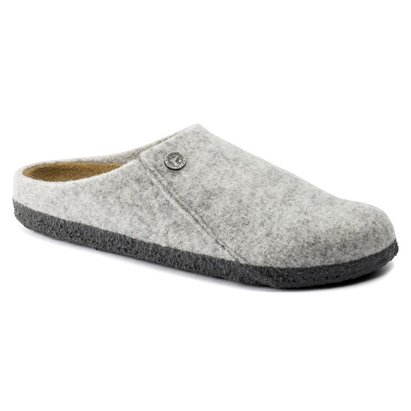 Pánské/dámské pantofle Birkenstock Zermatt Cozy Home Light Gray wool filc regular wide (1015080) 47
