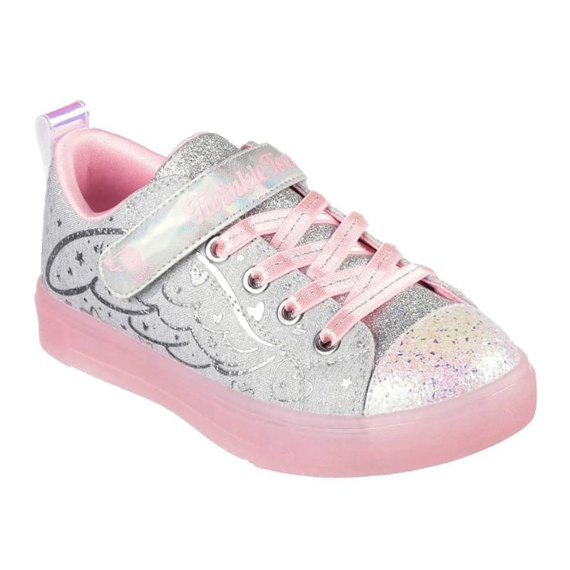 Skechers S Lights Twinkle Sparks Heather Magic Jr 314703L-GYPK EU 35