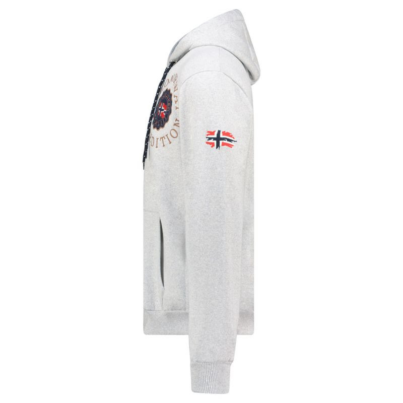 Geographical Norway Gakado Blended DB 100 M WZ3016H/GN-Blended Grey mikina 2XL (obrázek 7)