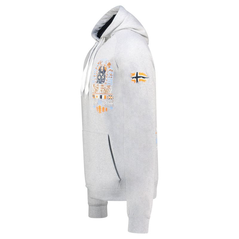 Geographical Norway Gakado Blended DB 100 M WZ3016H/GN-Blended Grey mikina 2XL (obrázek 8)
