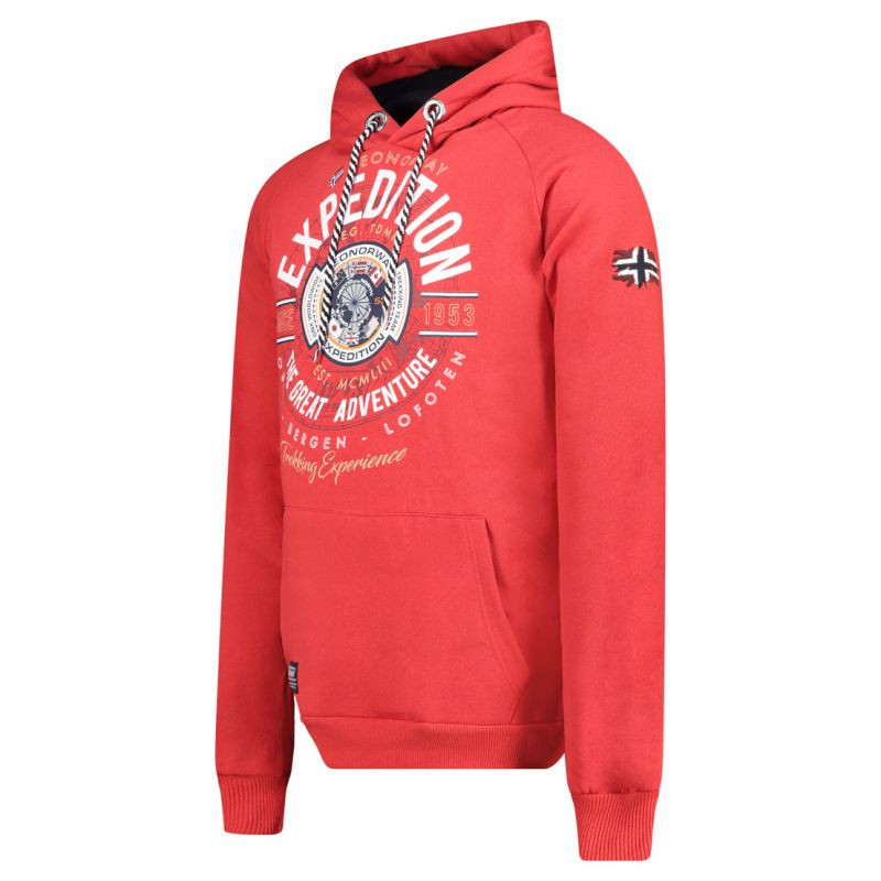 Geografické Norsko Galdemar DB 100 M WZ3020H/GN-Red Mikina L (obrázek 3)