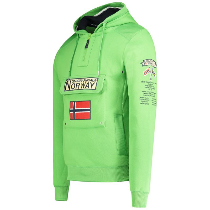 Geographical Norway sweatshirt Gymclass 054 Pop M WW4181H/GN-Flashy green pánské L (obrázek 8)