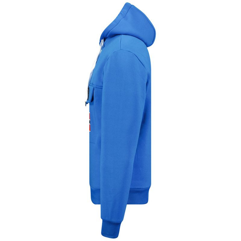 Geographical Norway Gadrien DB 054 M WW6115H/GN-Royal Blue / White mikina L (obrázek 3)