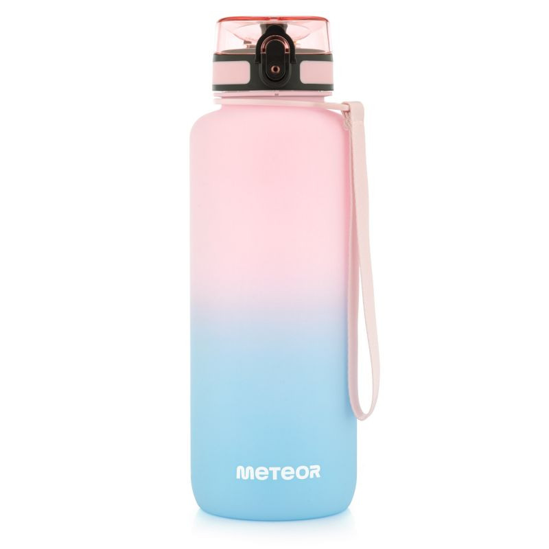 Sportovní láhev Meteor 1500 ml růžová/modrá univerzita
