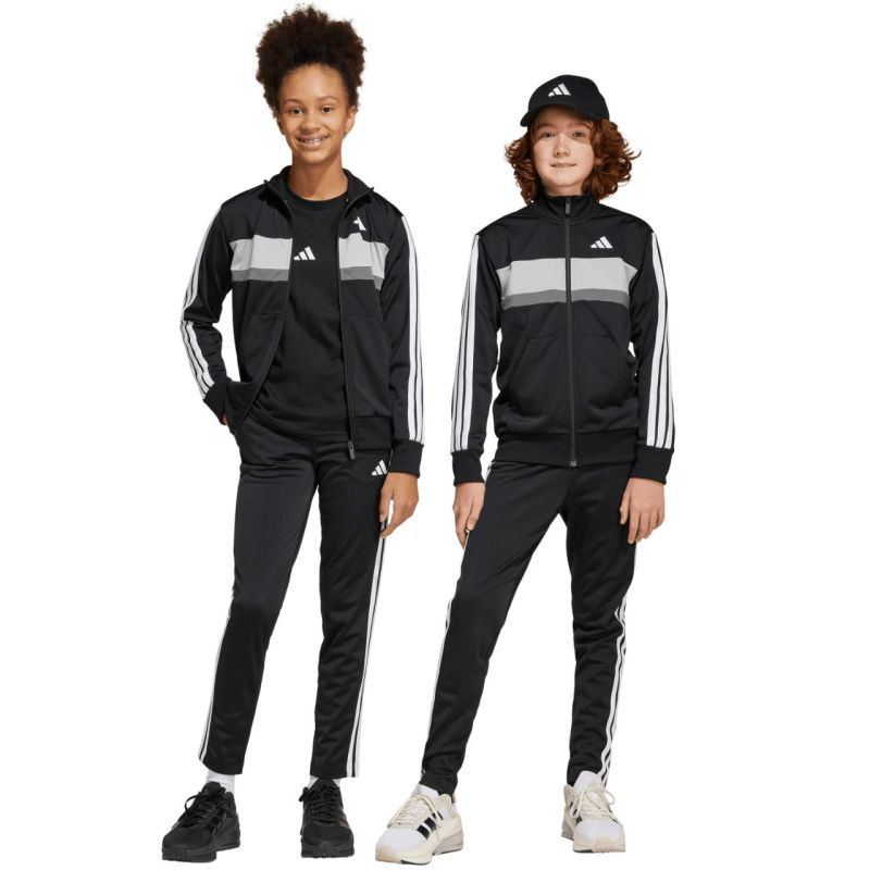 Tepláková souprava adidas Seasonal Essentials Tiberio 3-Stripes Tricot Jr JY0509 164 cm (obrázek 9)