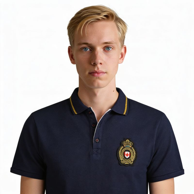 Koszulka polo Canadian Peak KARITEAK NAVY RM MEN 254 (RBMSX1759H/CP-MARINE) XL