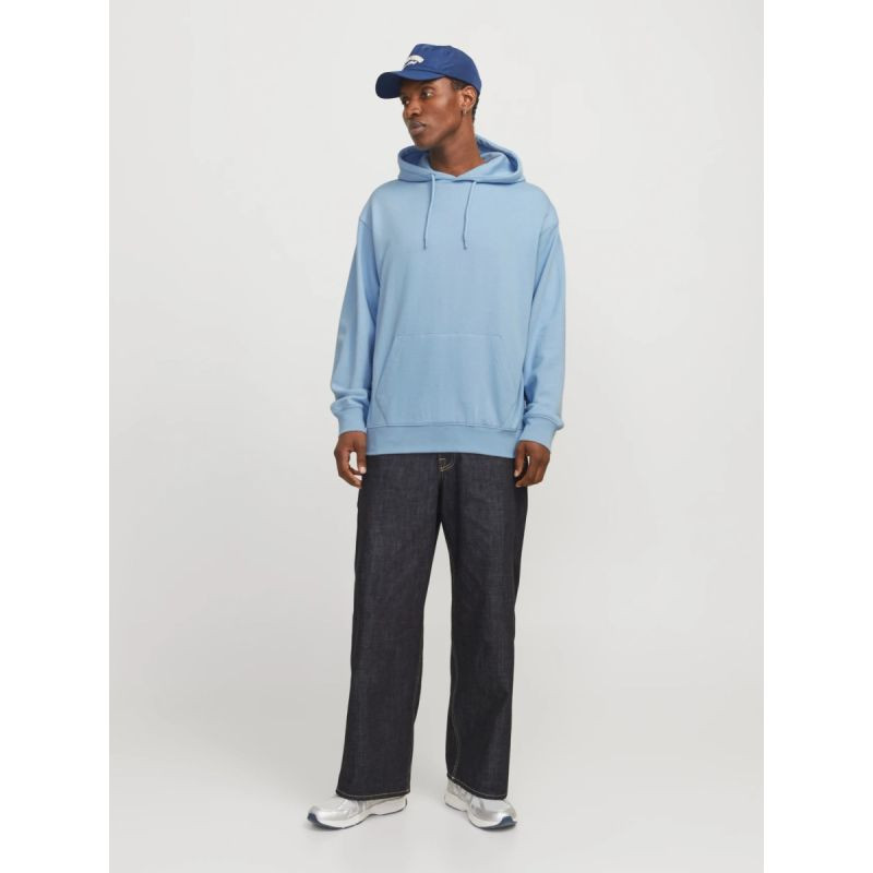 Jack&Jones pánská mikina s kapucí JJESTAR BASIC SWEAT HOOD NOOS 12257852 CHAMBRAY BLUE L (obrázek 3)