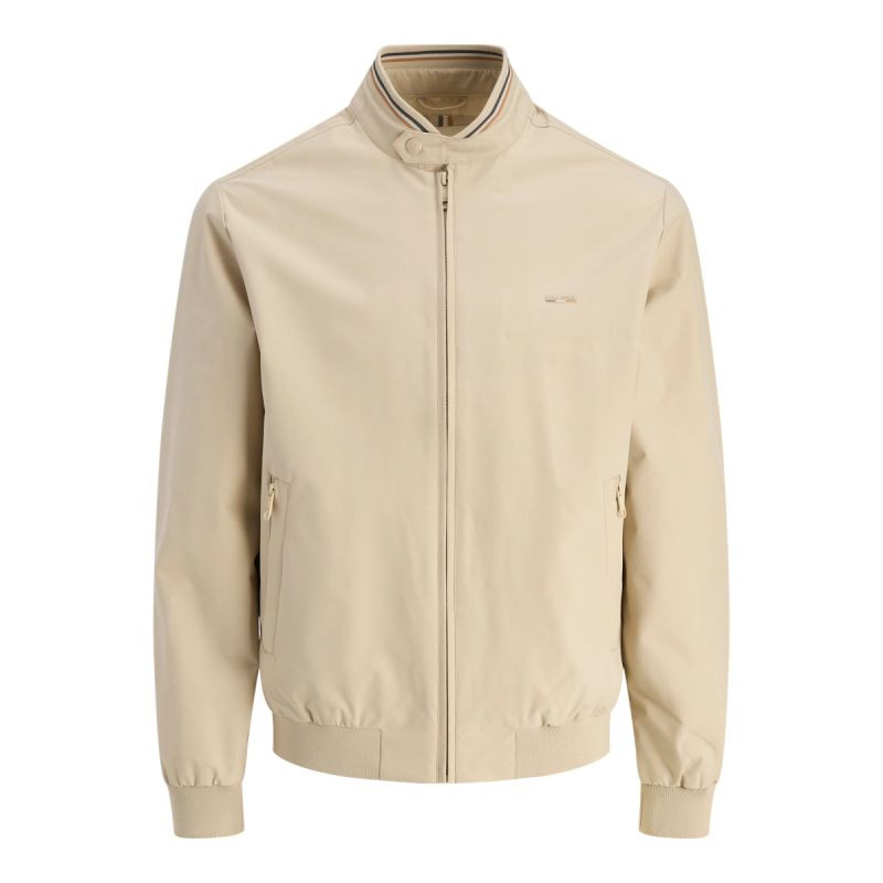 Jack&Jones pánska bunda JPRBLUBRAD BOMBER JACKET SN 12273393 WHITE PEPPER L