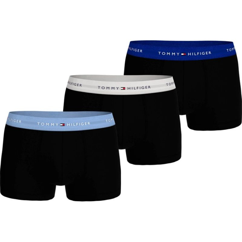 Pánske boxerky Tommy Hilfiger 3-pack Black Cotton Comfortable L