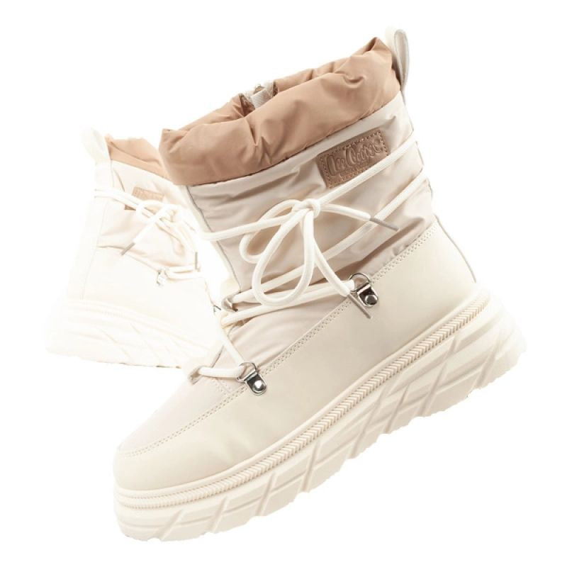 Lee Cooper dámska zimná športová obuv winter trekking insulated beige cream women's 40