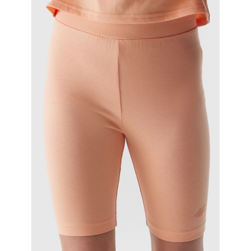 Dívčí pletené cyklistické legíny 4F Junior 146/152