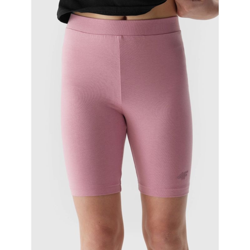 Dívčí pletené cyklistické legíny 4F Junior 146/152