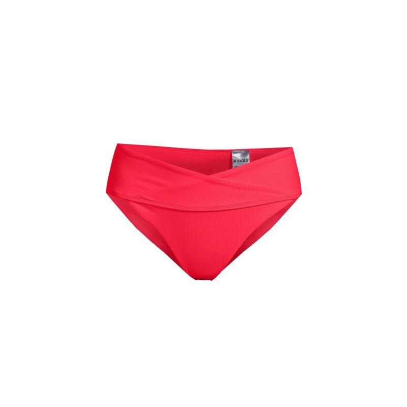 Plavkové kalhotky CASALL High Waist Wrap Bikini Brief červené 42