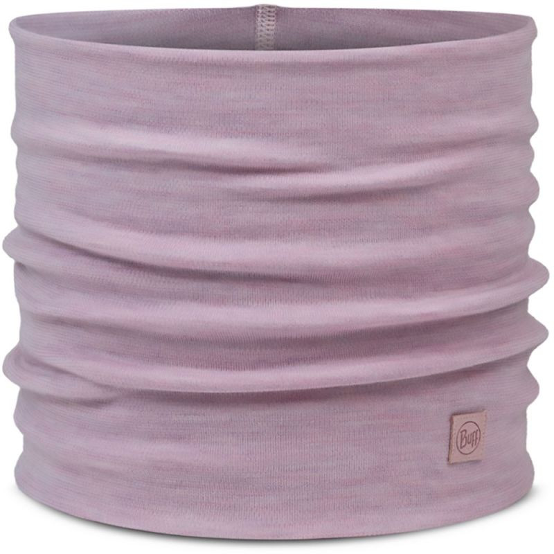 BUFF MERINO HEAVYWEIGHT NECK WARMER SOLID LILAC SAND Šátek na krk NEPLATÍ