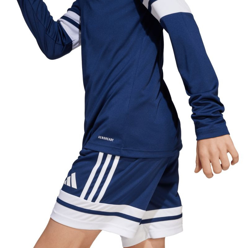 Adidas Squadra 25 dětské tričko s dlouhým rukávem tmavě modré JJ0049 128 cm (obrázek 5)