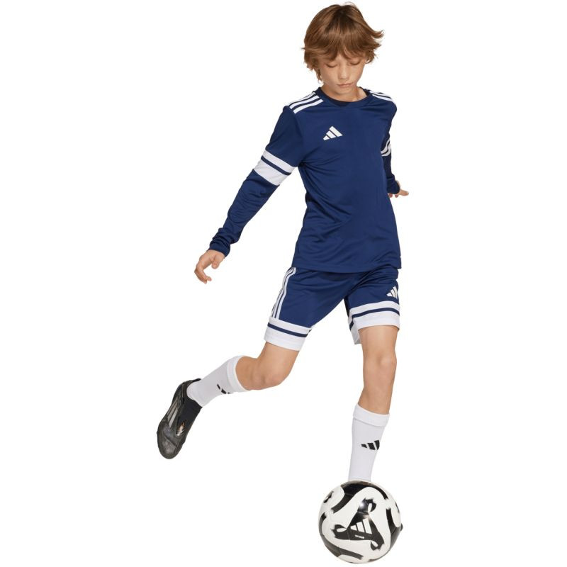 Adidas Squadra 25 dětské tričko s dlouhým rukávem tmavě modré JJ0049 128 cm (obrázek 7)