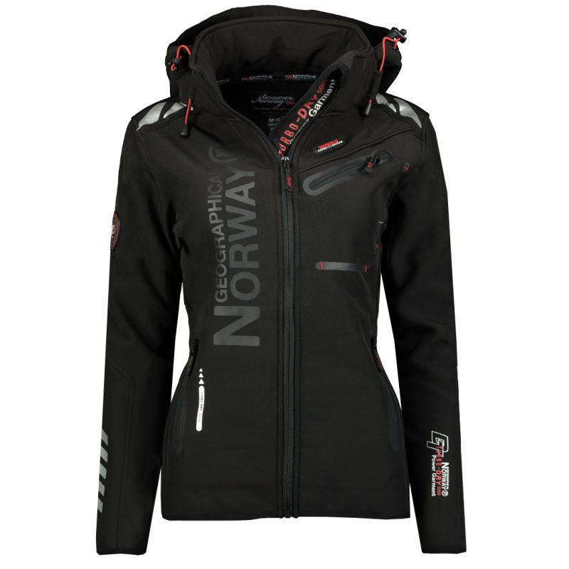 Zemepisná oblasť Nórsko REINE BLACK-BLACK LADY Softshell 2601 DBC Black / Black (WW7043F/GN Black / Black)/wu8088 XL