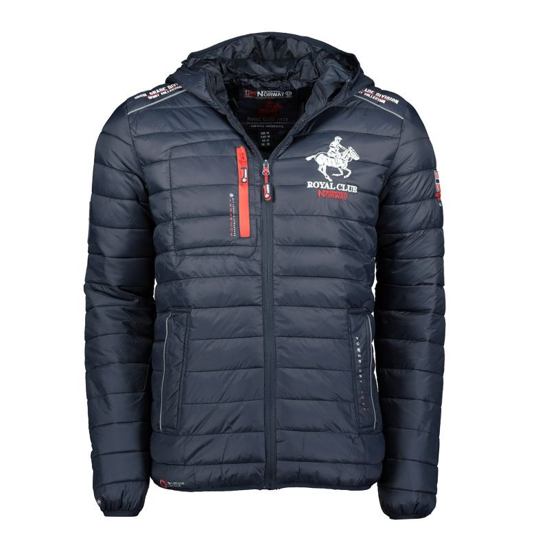 Geographical Norway pánska bunda BRICK NAVY GTX MEN 068 NAVY (WY6358H/GN-MARINE) 6XL