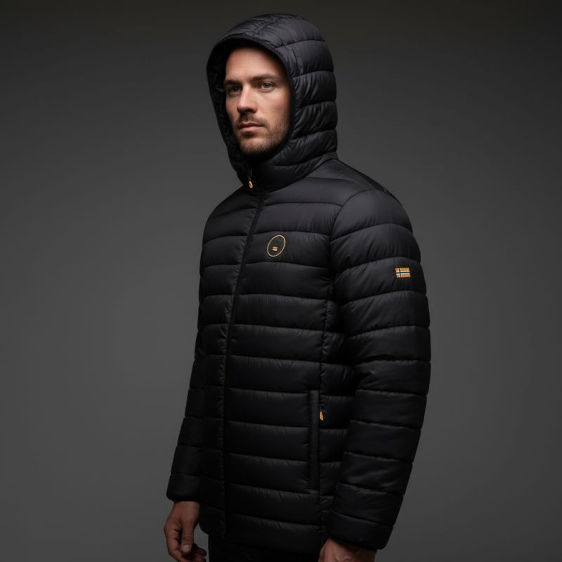 Geographical Norway pánská bunda AMIGOMAP LONG HOOD DB BLACK MEN 233 BLACK (WZ5085H/GN-NOIR) L (obrázek 10)