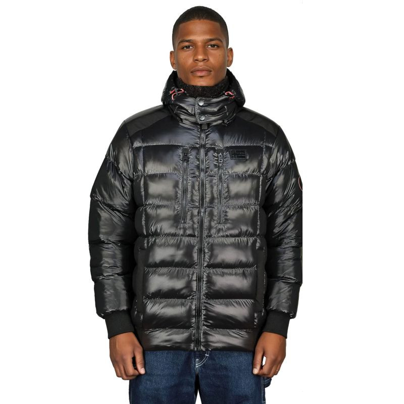 Geografické Nórsko pánska bunda BAPTISTE BLACK DB MEN 056 BLACK (WZ8155H/GN-NOIR) 3XL