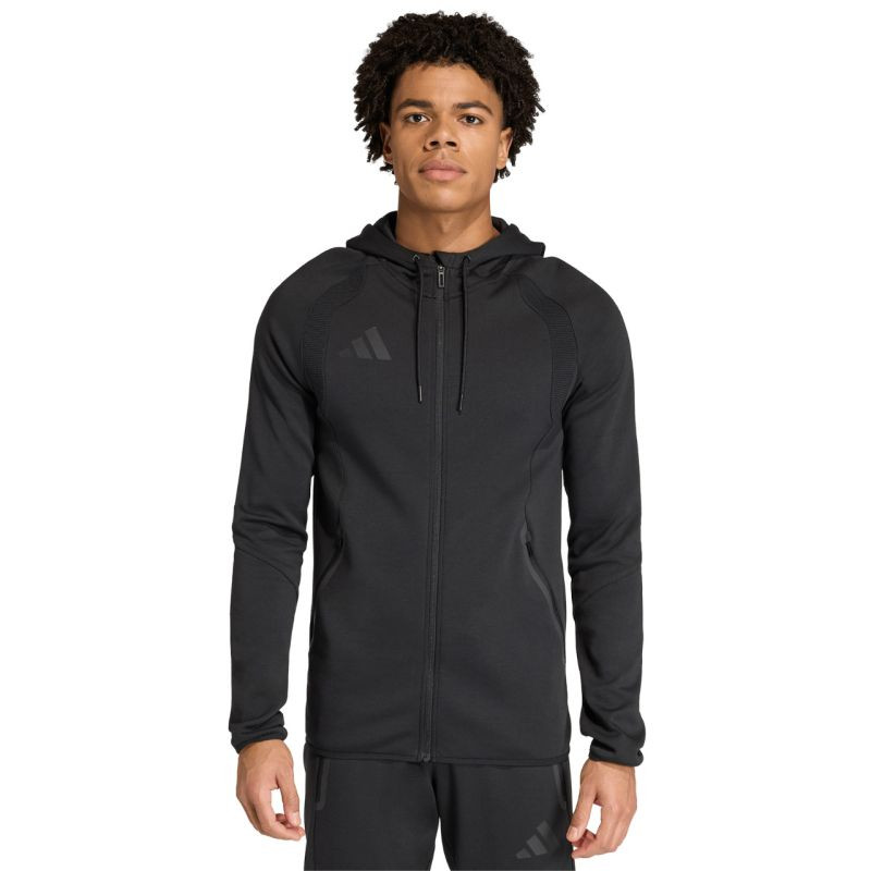 Pánske oblečenie adidas Tiro 26 Travel Sweat Hoodie black KF6075 XL