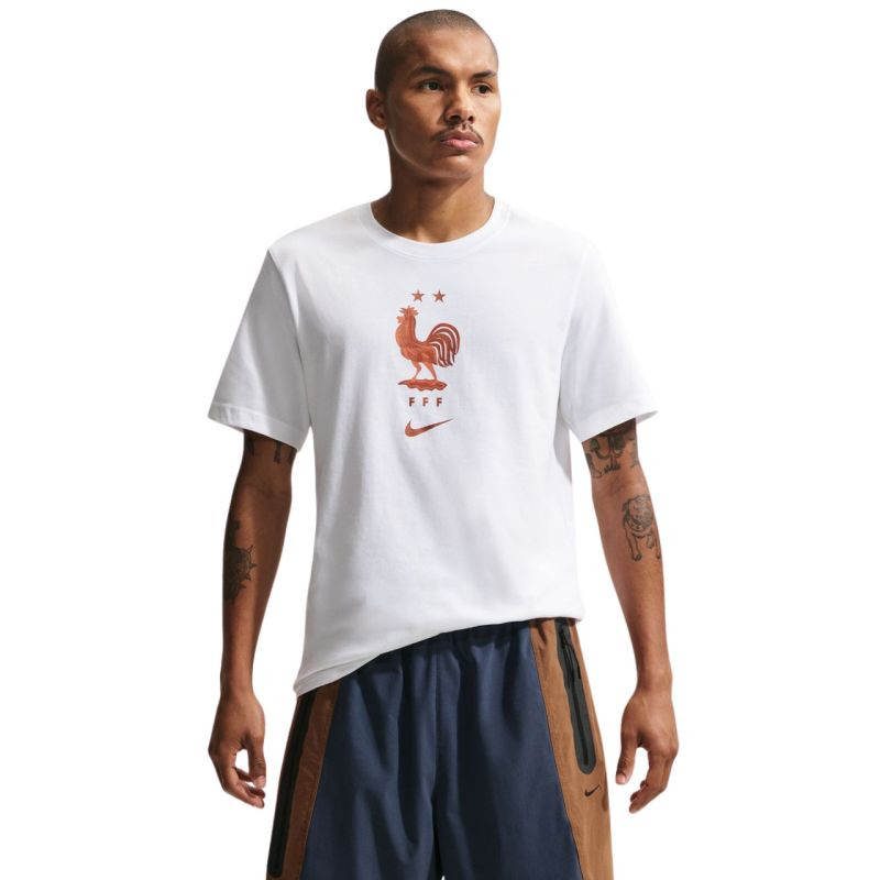 Pánské fotbalové tričko Nike FFF bílé IH2181 100 pánské L