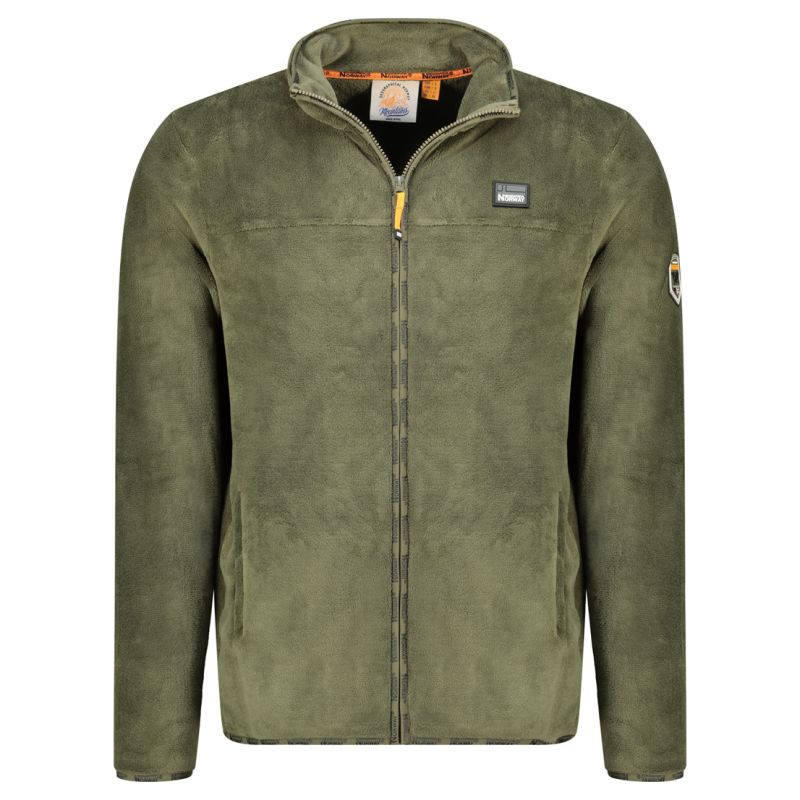 Geografické Nórsko Timple Khaki Db Men 047-1 khaki fleece (WZ7983H/GN-Khaki) XL