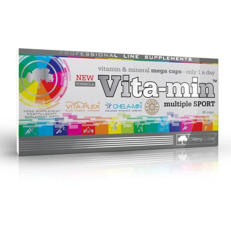 Vitamíny Vita-Min Multiple Sport Mega Caps S46255 - Olimp NEUPLATŇUJE SE