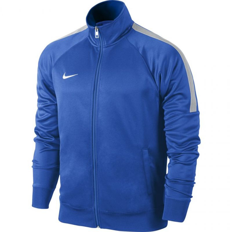 Levně Pánská tréninková mikina NIKE TEAM CLUB TRAINER BLUE M 658683 463 - Nike S