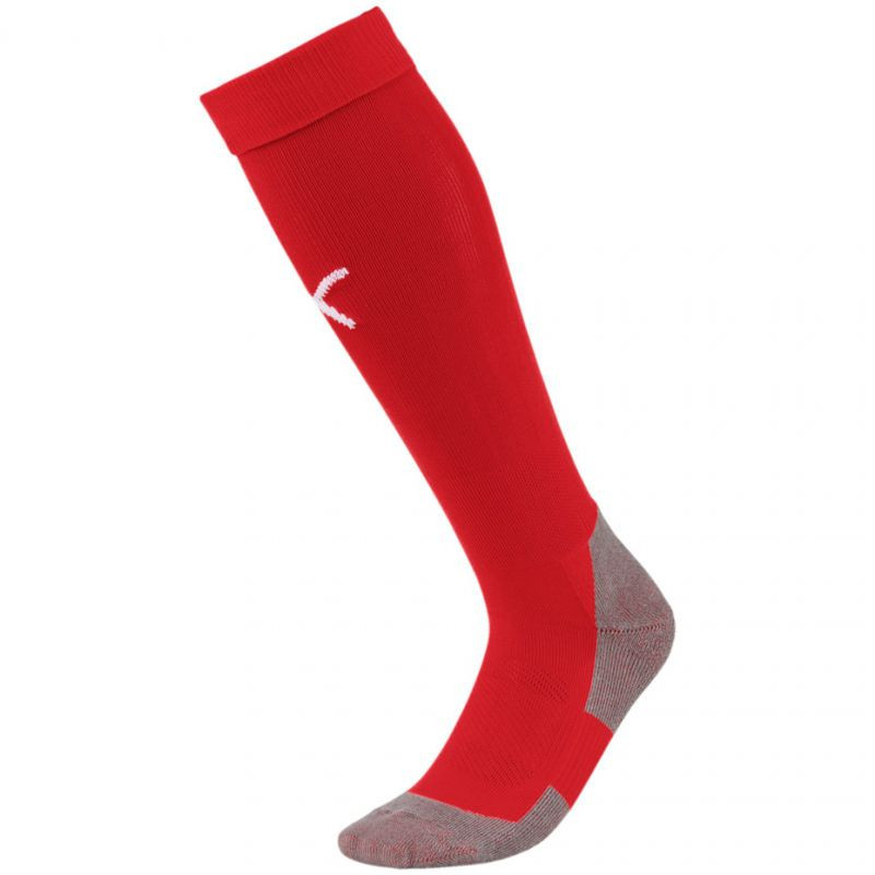 Unisex fotbalové ponožky Liga Core 703441 01 červená - Puma 31-34