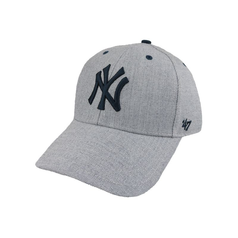 47 Značka MLB New York Yankees Storm Cloud Cap B-STMCD17WHV-CC Grey One Size OSFM