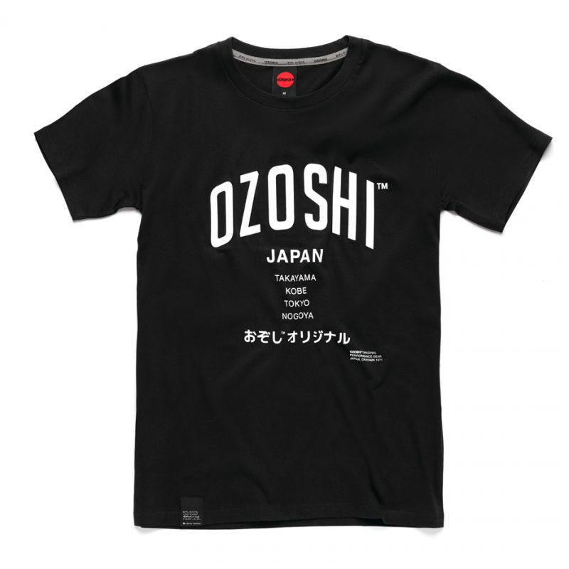 Ozoshi Atsumi Pánské tričko M Tsh černá O20TS007 M