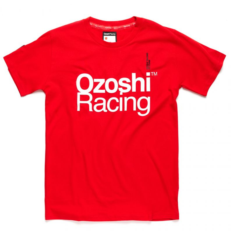 Pánská košile Ozoshi Satoru M košile červená O20TSRACE006 M
