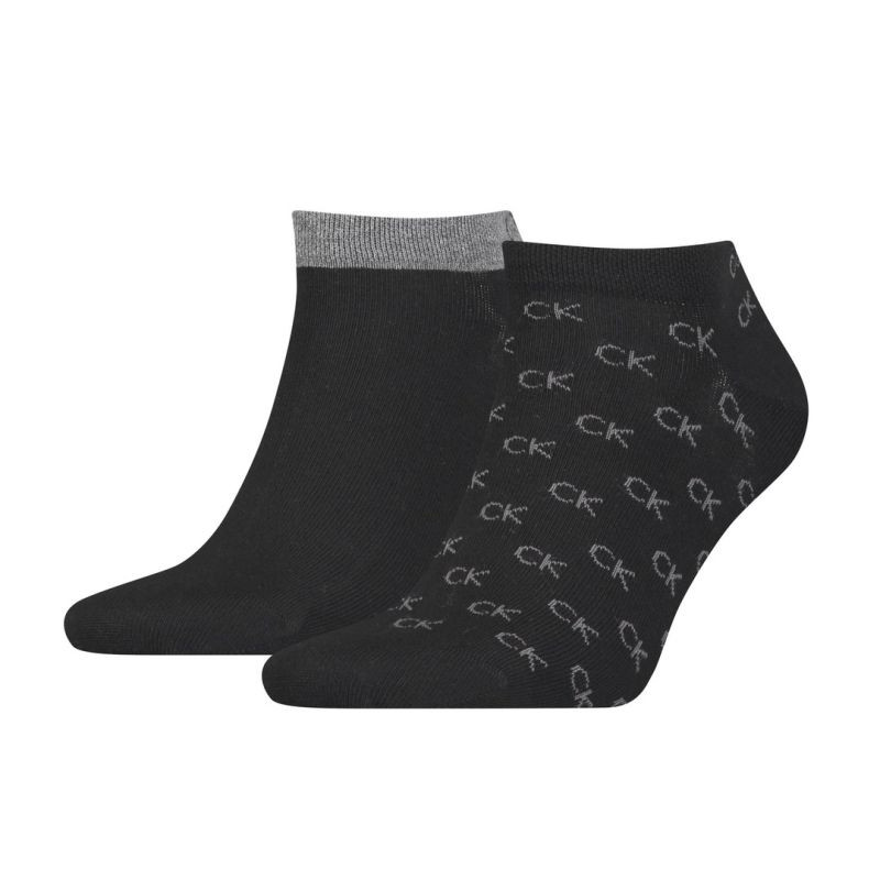 Levně Calvin Klein Sneaker 2P ponožky 701218715 001 39-42