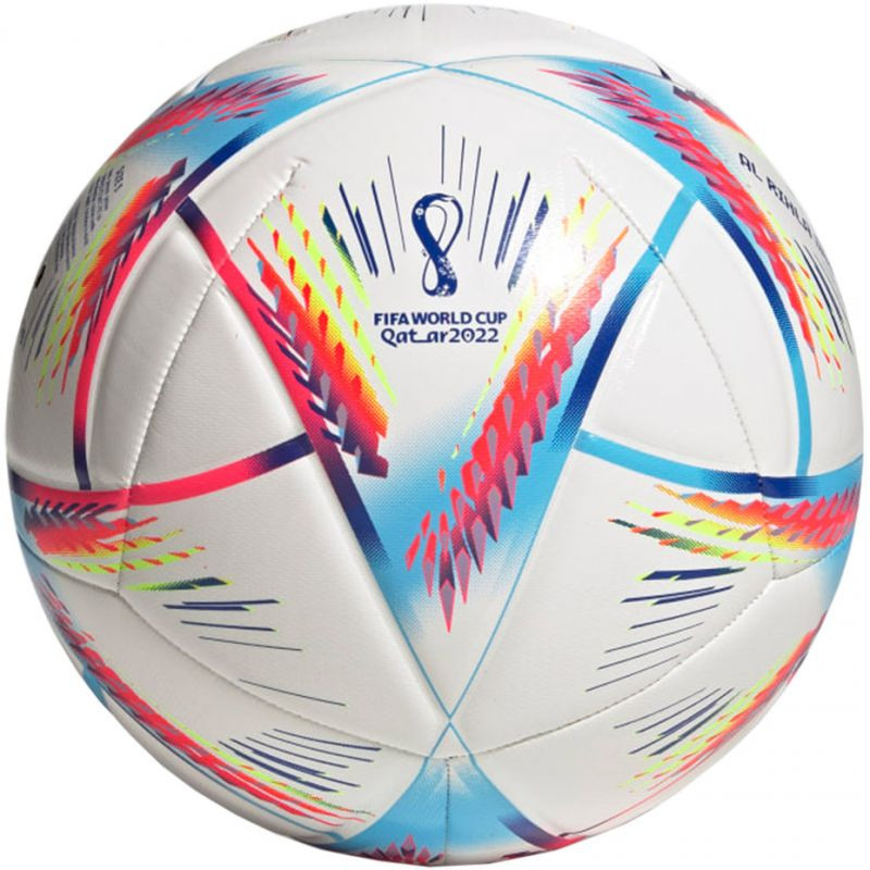 Futbalová lopta Adidas Al Rihla Training Football Sala bielo-oranžovo-modrý H57788 FUTS