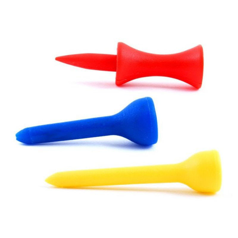 Tee - držák golfových míčků PGT 10ks. žlutá 50 mm