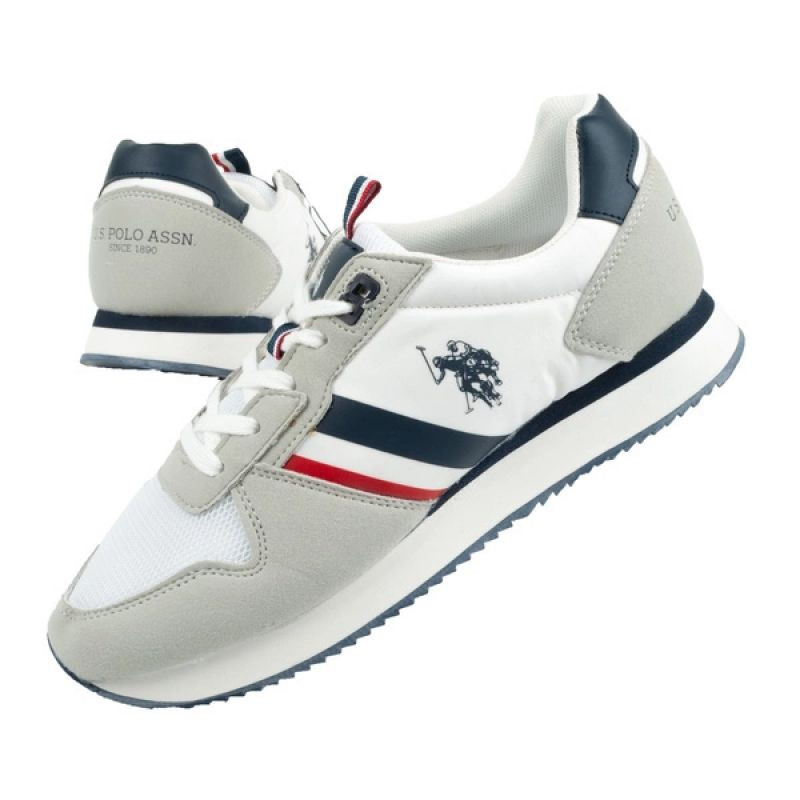 U.S. Polo ASSN. M NOBIL006-WHI sportovní obuv 44 (obrázek 8)