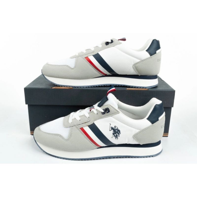U.S. Polo ASSN. M NOBIL006-WHI sportovní obuv 44 (obrázek 20)