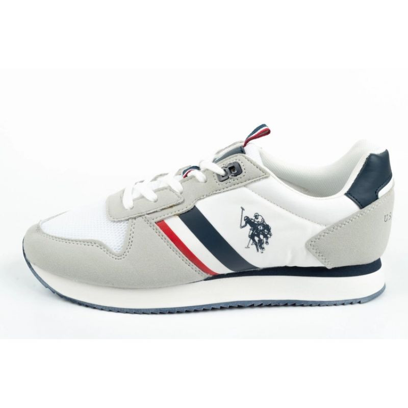 U.S. Polo ASSN. M NOBIL006-WHI sportovní obuv 44 (obrázek 4)