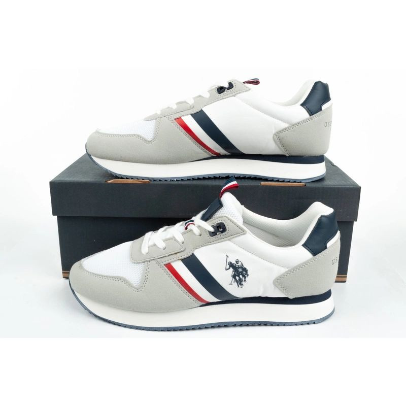 U.S. Polo ASSN. M NOBIL006-WHI sportovní obuv 44 (obrázek 19)